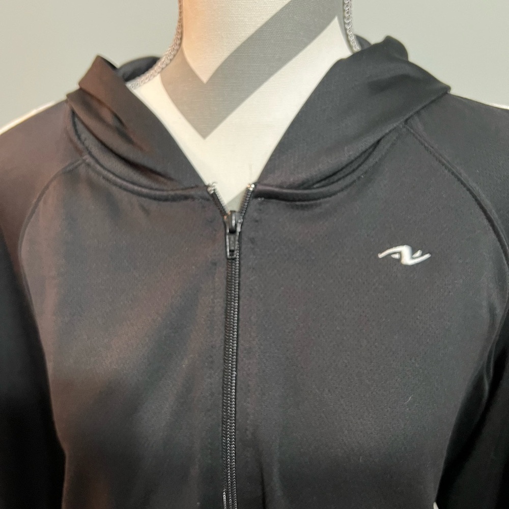 ATHLETIC WORKS WOMEN'S JACKET FULL ZIP FRONT ACTIVE PERFORMANCE KNIT MEDIUM‎